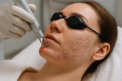 Atrofik Akne İzlerinde Fraksiyonel CO2 Lazer ve Topikal Timolol Birlikteliği