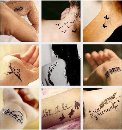 Dövme, Tatoo, Türleri